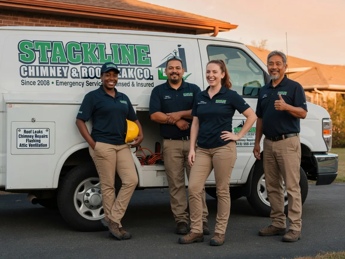 Chimney flashing repair company in West Burlington, NY